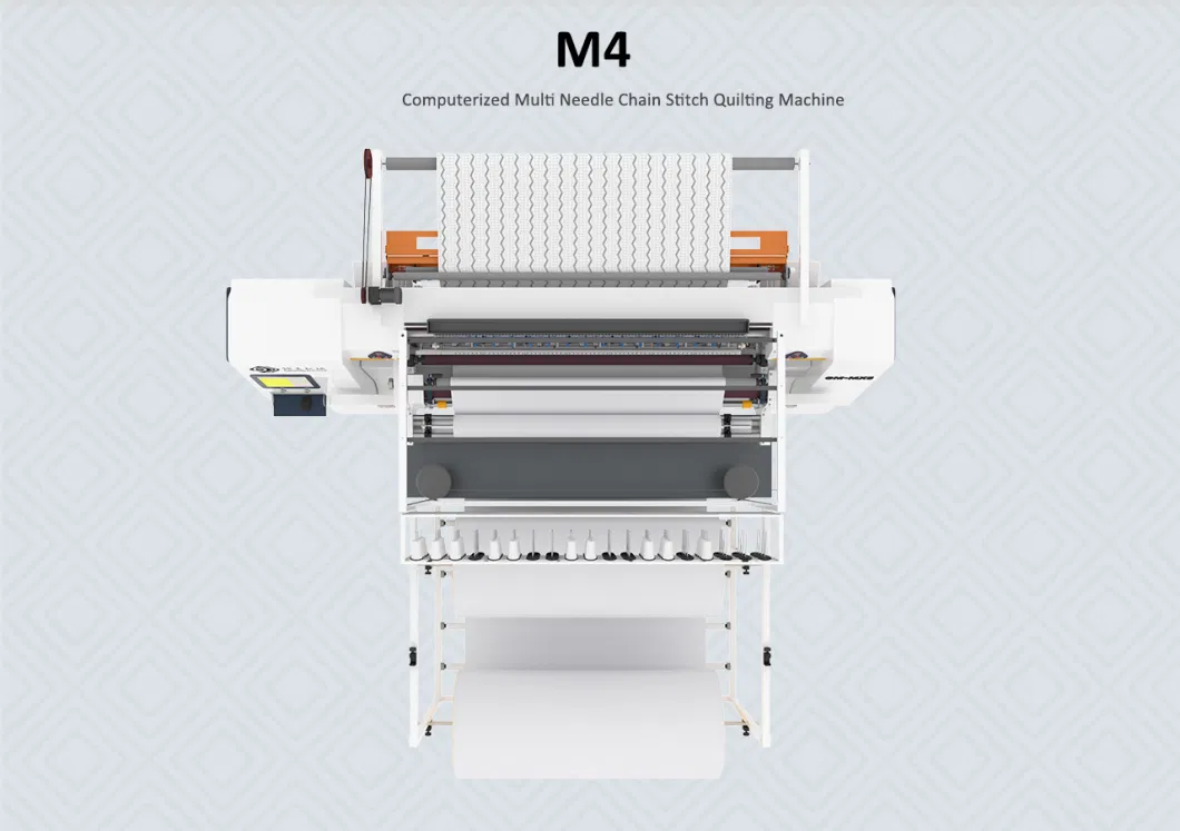 Thickened Quilting Computerized Chain Stitch Multi-Needle Quilting Machine M4