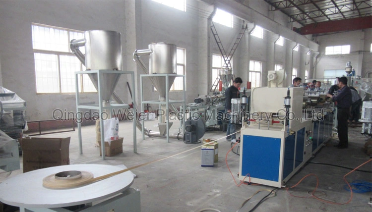 Automatic Plastic PVC Edge Banding Sheet Production Line with Printer