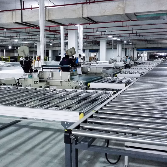 Ligne de production automatique de ressorts/machine de matelas de compression et d'emballage en rouleaux
